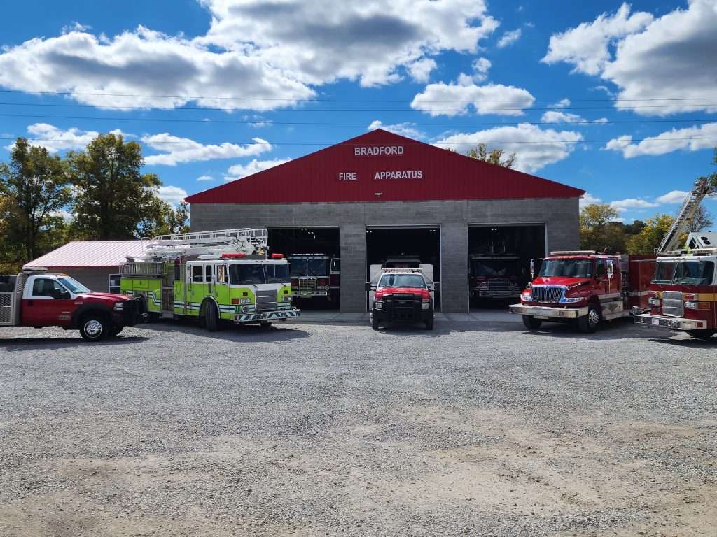 photo of the Bradford Fire Apparatus Location in Jonesboro, Illinois